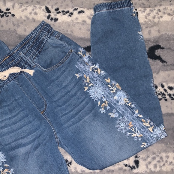 DRIFTWOOD Jean Joggers with Embroidery — Large - Picture 10 of 16